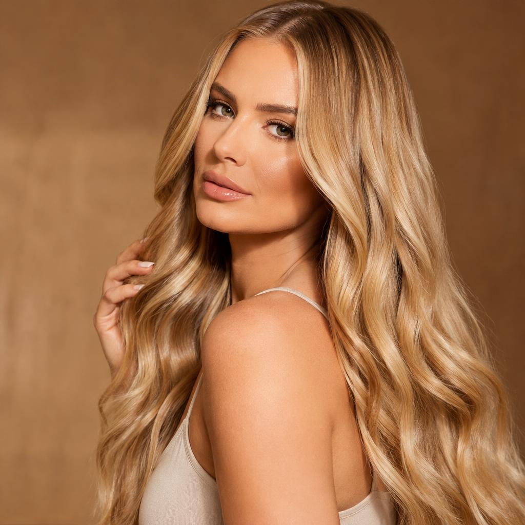 Honey blonde K-tips